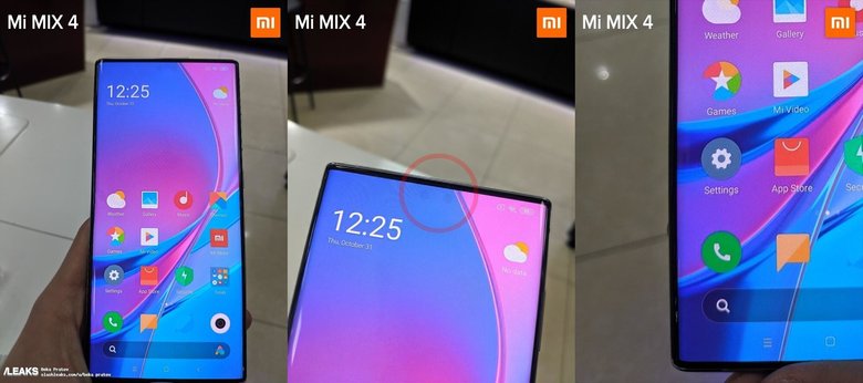 Xiaomi Mi Mix 4. Фото: Slashleaks