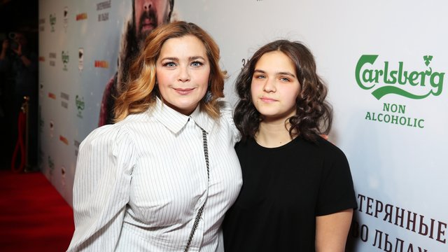 Ирина Пегова с дочерью Ирина Пегова с дочерью
