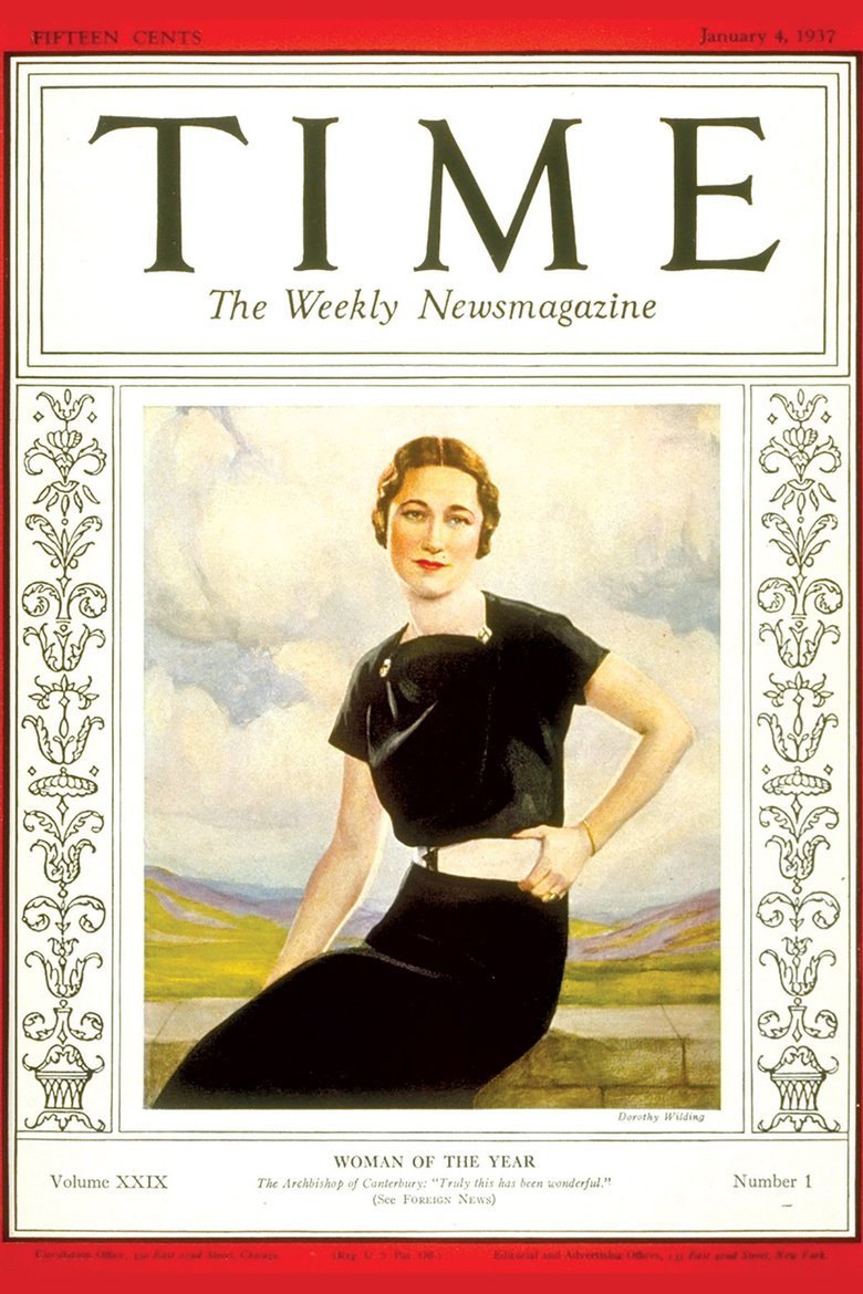 Уоллис Симпсон на обложке Time Уоллис Симпсон на обложке Time
