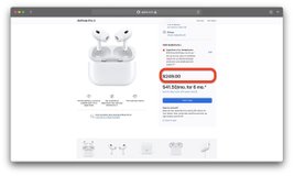 AirPods Pro 2 в России и в США