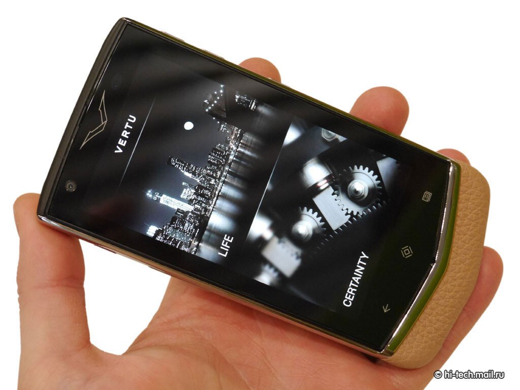 Анонс Vertu Constellation на Android: эксклюзивные фото - Hi-Tech Mail.ru