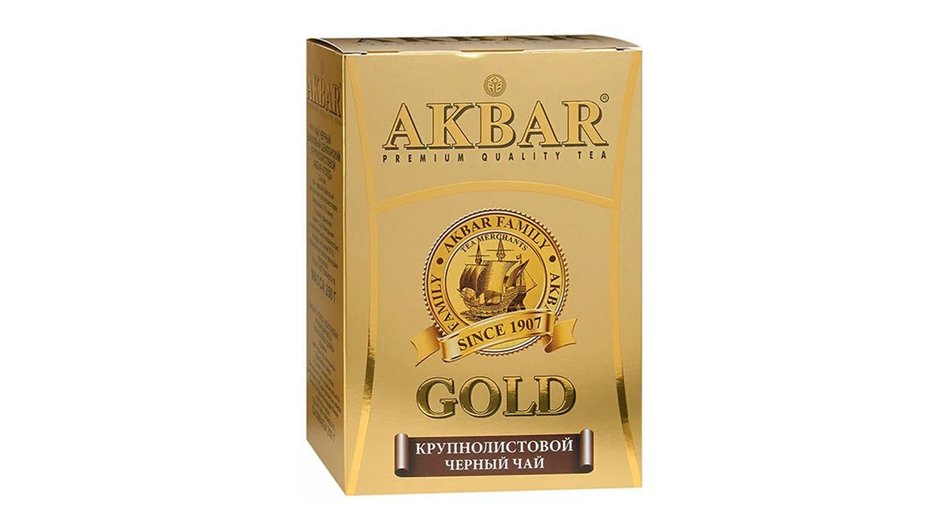 Чай AKBAR Gold.