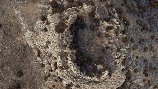 Вторичные ударные кратеры обнаружены на юго-востоке Вайоминга. Фото: Kent Sundell / Casper College