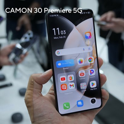 CAMON 30 Premier 5G на живых фото. Источник: Hi-Tech Mail.ru