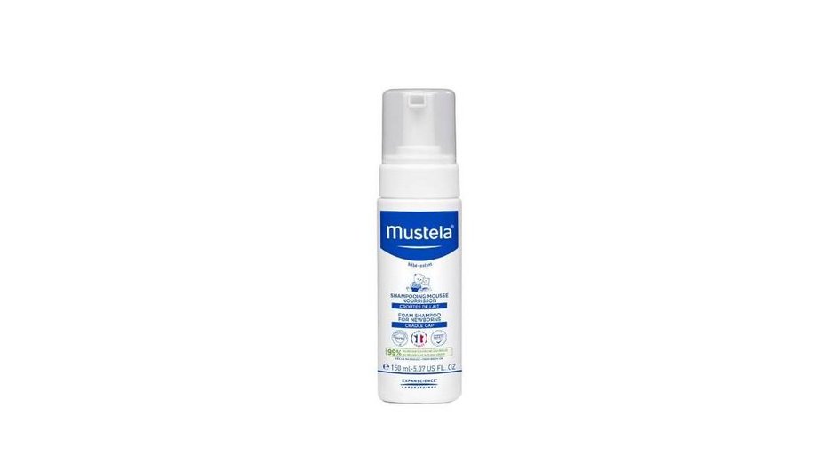 Детский шампунь Mustela, пенка для новорожденных от молочных корочек Детский шампунь Mustela, пенка для новорожденных от молочных корочек