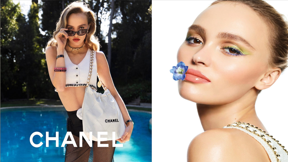 Лили-Роуз Депп — лицо бренда Chanel. Лили-Роуз Депп — лицо бренда Chanel.