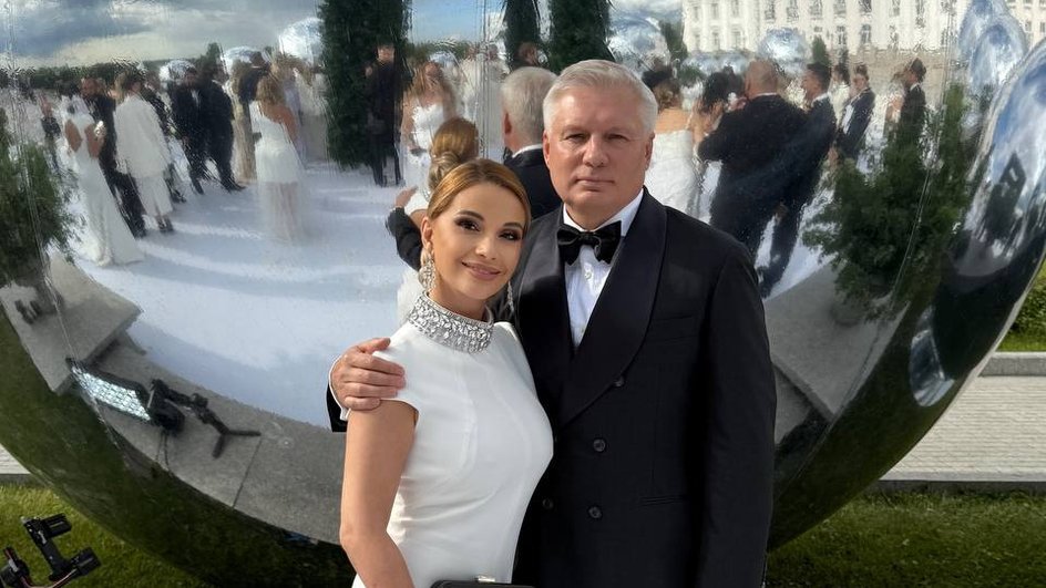 Ольга Орлова с мужем
