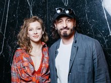 Елизавета Арзамасова и Илья Авербух на премьере фильма «Материалистка», фото: пресс-служба