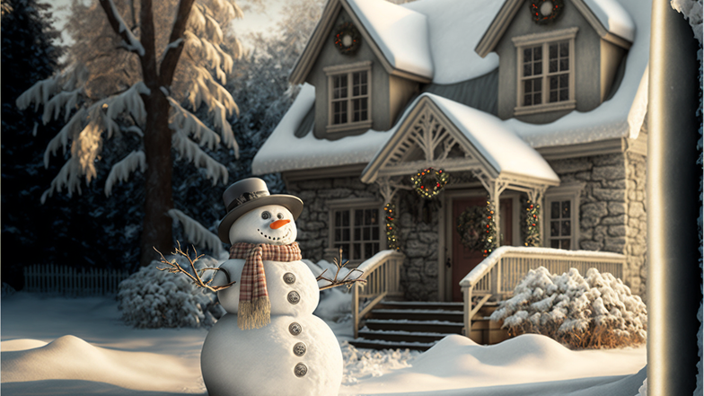 karakat_snowman_in_the_yard_of_a_house_decorated_for_christmas__57d6f4b7-1c8c-4345-af53-7c5d1e25dfb7.png