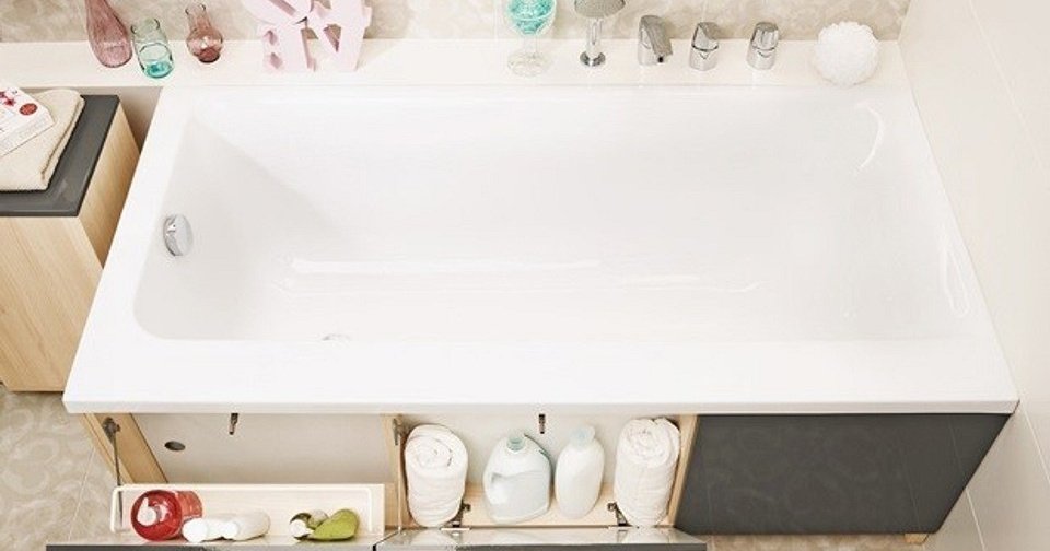 Чем закрыть ванну от пола до бортиков: 7 стильных и практичных вариантов