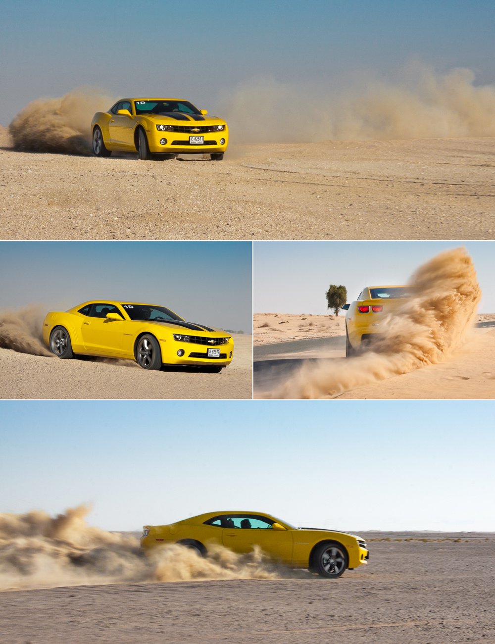 Новый Chevrolet Camaro. «Дубасим» по Дубаю!