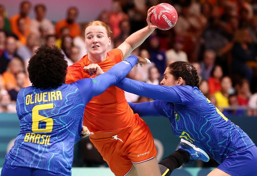 Женская сборная Нидерландов по гандболу обыграла Бразилию в 4-м туре Олимпийских игр