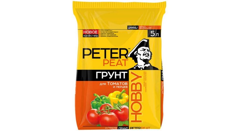 Грунт для томатов и перцев от Peter Peat