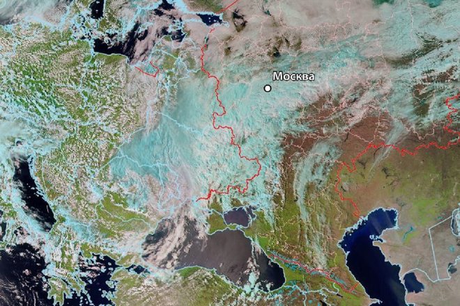 На Центральную Россию обрушился сильный шторм — балканский вихрь «Гори»