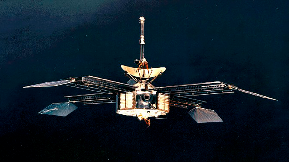 Первый исследователь Марса — «Mariner 4» в космосе