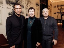 Андрей Мерзликин, Наталья Мокрицкая и Василий Мищенко Андрей Мерзликин, Наталья Мокрицкая и Василий Мищенко