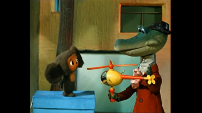 Кадр из мультфильма «Чебурашка»