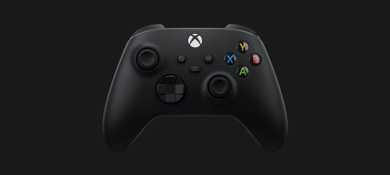 А это новый геймпад для Xbox Series X — он почти полностью повторяет предыдущий, добавили только кнопку «Поделиться» и изменили крестовину.