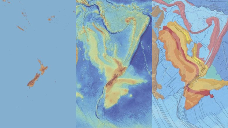 Зеландию полностью нанесли на карту. Фото: GNS Science