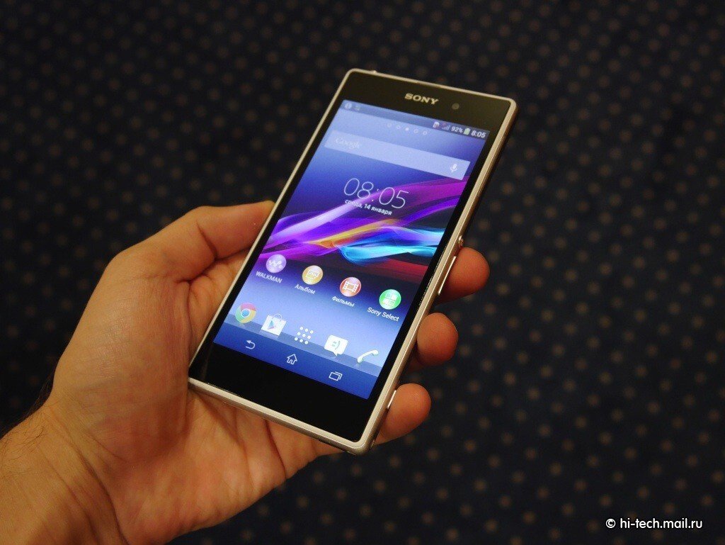 Sony Xperia Z1: новый флагман японской компании - Hi-Tech Mail.ru