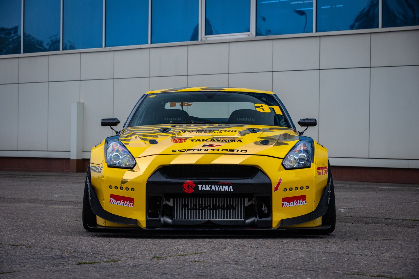 Nissan GT-R R35 для дрифта: злой и очень крутой