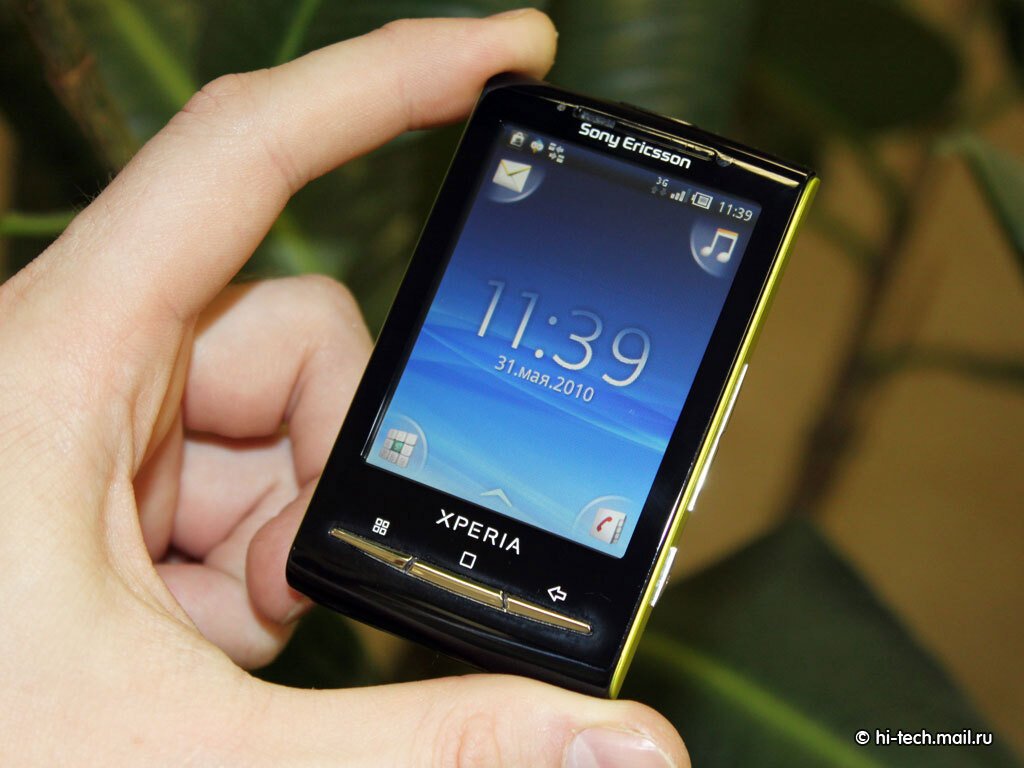 Обзор Sony Ericsson X10 mini. Android размером с кредитную карту - Hi-Tech  Mail.ru