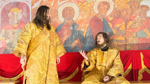 Актеры массовки на съемках «Матильды»