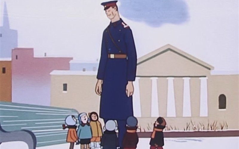 кадр из мультфильма «Дядя Степа — милиционер» 