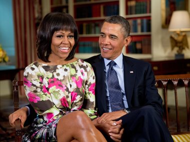 Slide image for gallery: 8900 | Мишель и Барак Обама