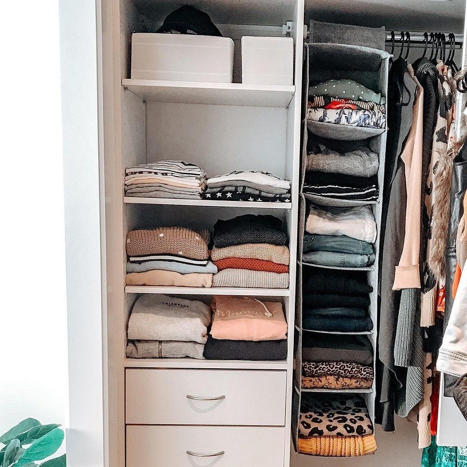 12 потрясающих решений для хранения осеннего гардероба