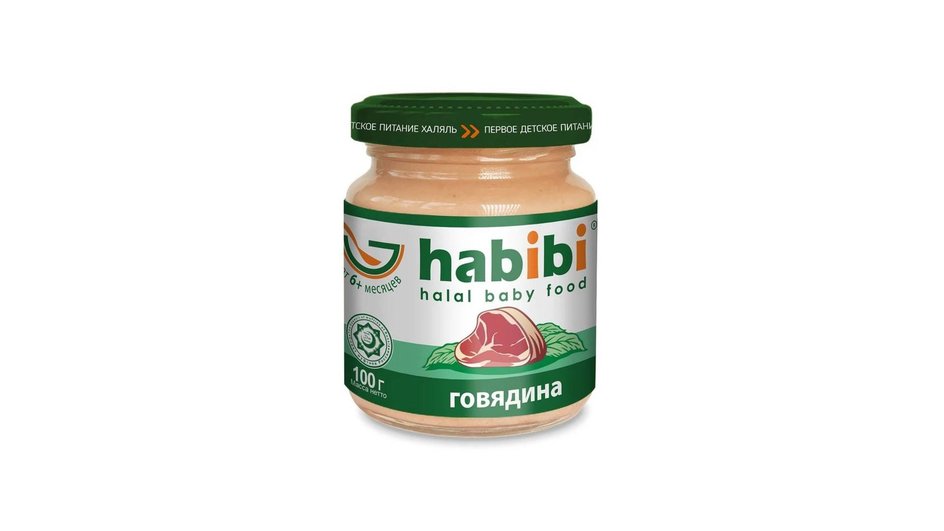 Детское мясное пюре Habibi – говядина Детское мясное пюре Habibi – говядина