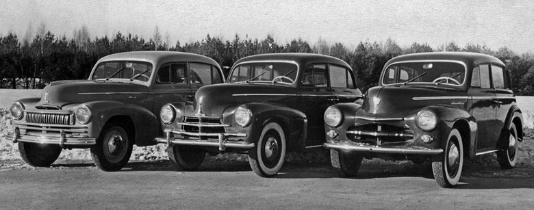 В конце 1940-х — начале 1950-х создали несколько вариантов модернизации 400-го «Москвича»