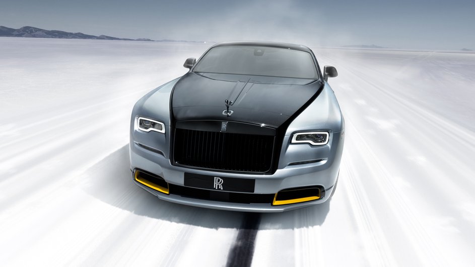 Rolls-Royce Wraith в цвете Bonneville Blue