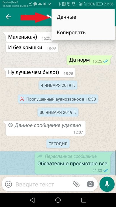 Раскрыт способ читать сообщения в WhatsApp незаметно для собеседника