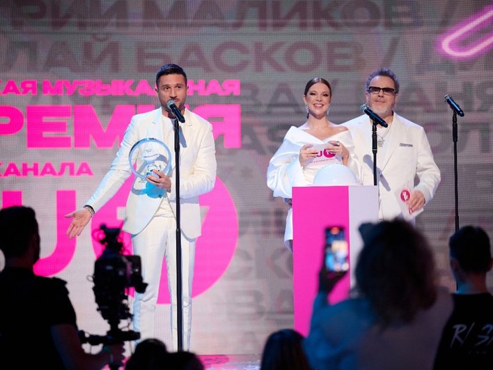 Звезды на премии RU.TV