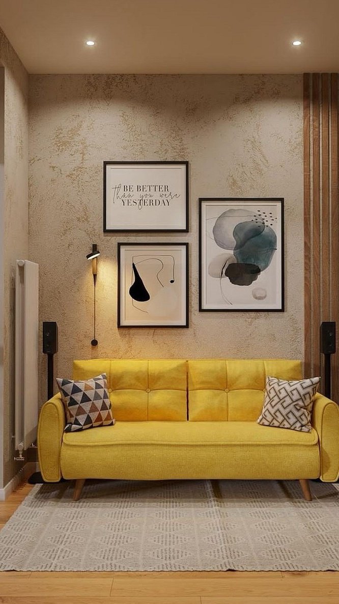 Как выглядит стильный диван на ножках: 53 модных примера