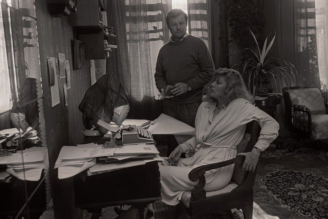 Ирина Мирошниченко и Виталий Соломин в фильме «Зимняя вишня 2» (1990)