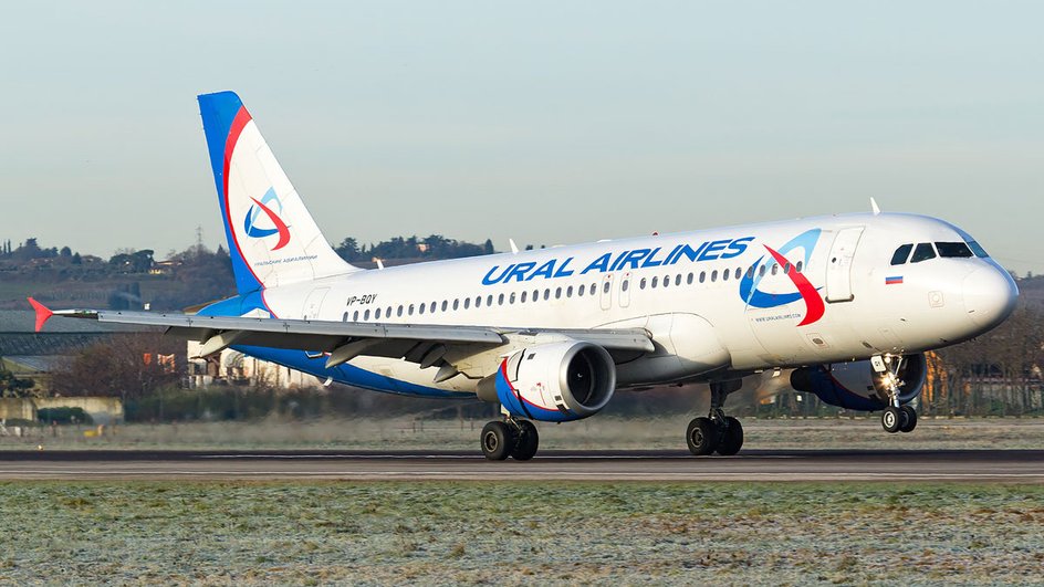 Airbus A320 Уральские авиалинии