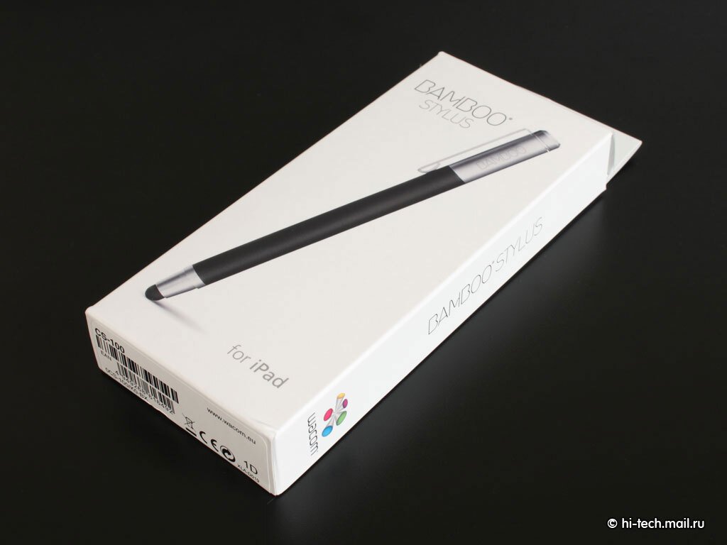 Новинка для Apple iPad: обзор стилуса Wacom Bamboo Stylus - Hi-Tech Mail.ru