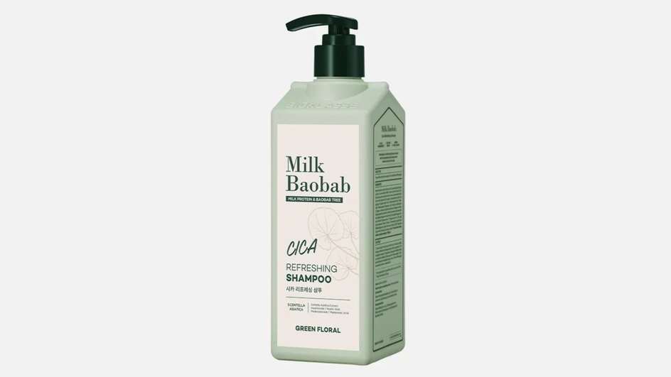 Корейский шампунь для волос фирмы Milk Baobab серия Cica Refreshing Shampoo Корейский шампунь для волос фирмы Milk Baobab серия Cica Refreshing Shampoo