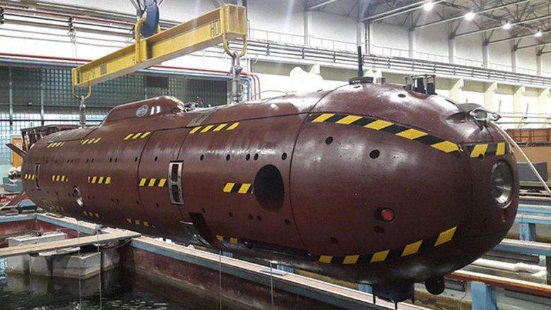 Автономный необитаемый подводный аппарат «Клавесин-2Р-ПМ» . Фото: militaryrussia.ru