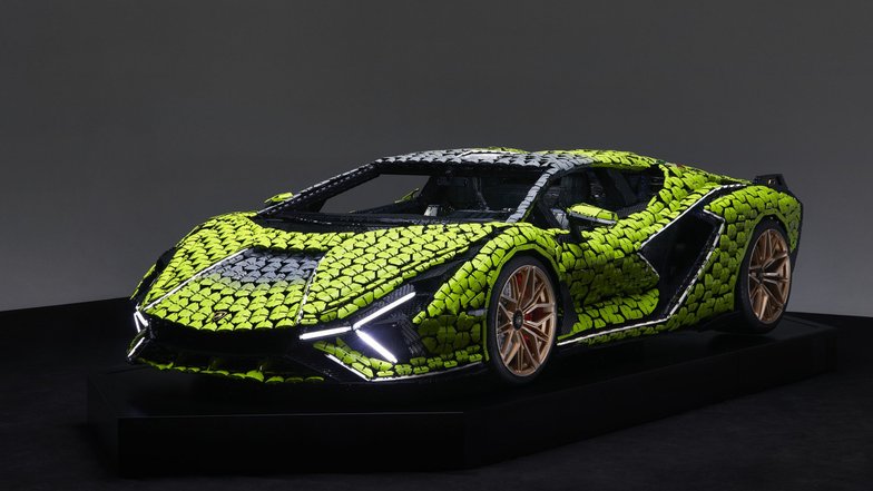 slide image for gallery: 28091 | Lamborghini Sian Lego