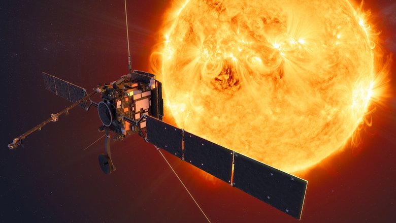 Solar Orbiter изучает Солнце. Изображение: ESA