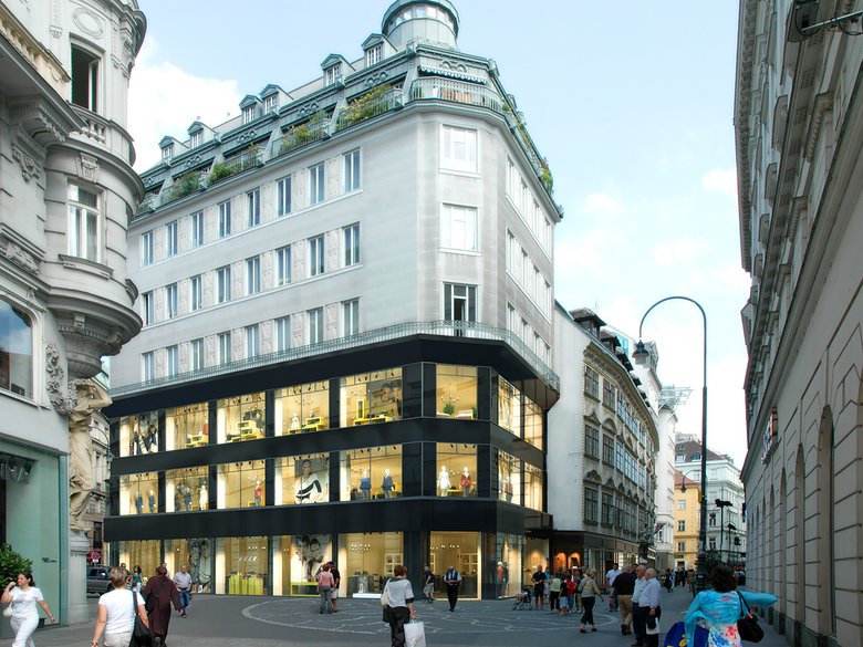 В районе Goldenes Quartier («Золотой квартал») множество бутиков дизайнеров с мировым именем