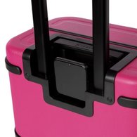 Док-станция чемодана (1), замок (2), разъем для умной метки (3), повербанк, который прячется в сам чемодан (4). Фото: T-Mobile