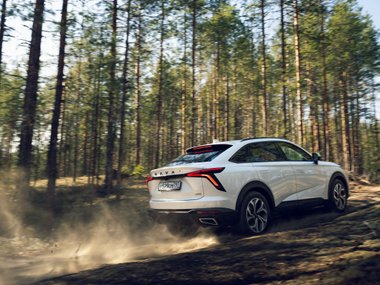 Тест-драйв Haval F7x статический и динамический