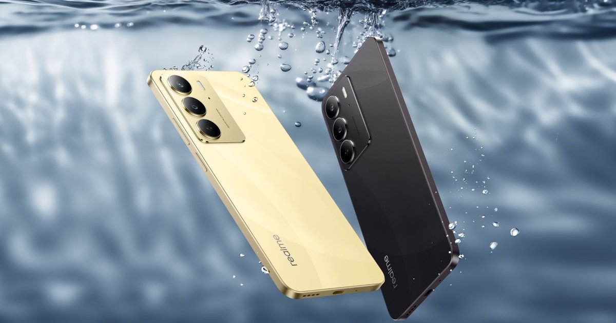 В России анонсировали realme C75 — самый доступный смартфон с защитой IP69