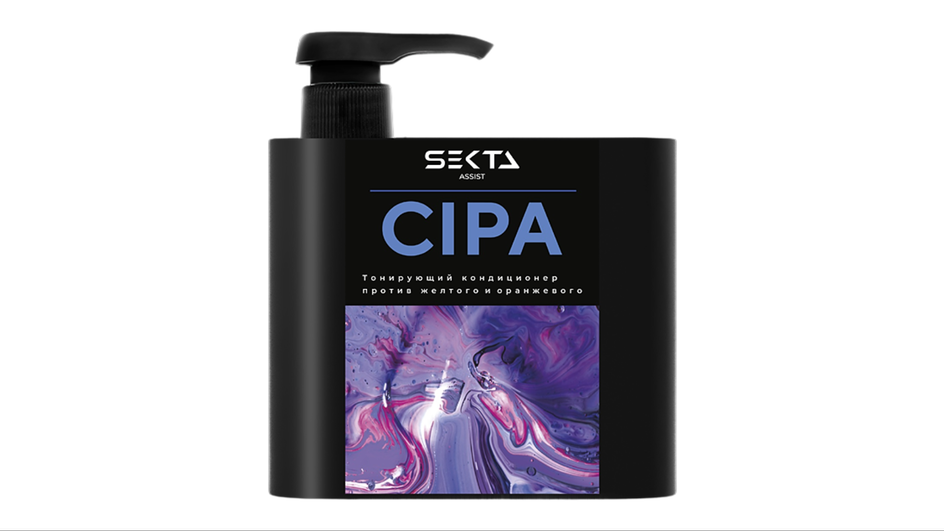 Оттеночный бальзам для блондинок фирмы Hair Sekta серия CIPA Оттеночный бальзам для блондинок фирмы Hair Sekta серия CIPA