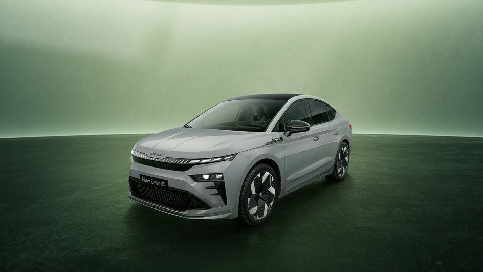 Обновленная Skoda Enyaq Coupe RS Обновленная Skoda Enyaq Coupe RS