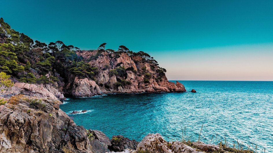 Испания, море, берег Испания, море, берег